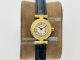 Swiss Must De Cartier Quartz Vintage Watch Gold Case White Dial Diamond Bezel (2)_th.jpg